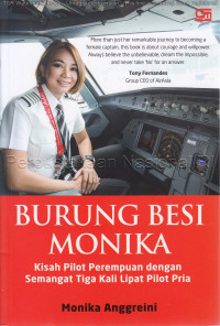Image of Burung besi monika : kisah pilot perempuan dengan semangat tiga kali lipat pilot pria