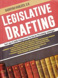 Image of Legislative drafting : teori dan praktik penyusunan peraturan perundang-undangan