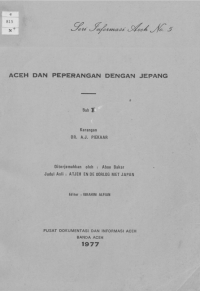Image of Aceh dan Peperangan dengan Jepang