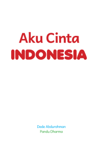 Image of Aku Cinta Indonesia: Buku Aktivitas