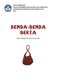 Image of Benda-Benda Berta