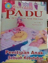 Image of Buletin PADU. Juirnal Ilmiah Anak Dini Usia Vol.4 No.2