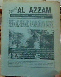 Image of Bulettin Al Azzam. Pernak Pernik Ramadhan 1423