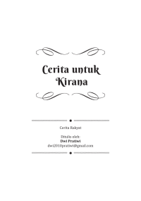 Image of Cerita untuk Kirana