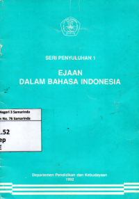 Image of Ejaan Dalam Bahasa Indonesia