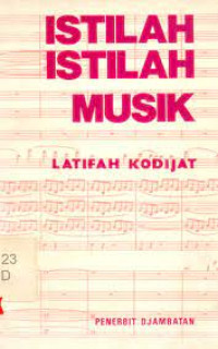 Image of Istilah Istilah Musik
