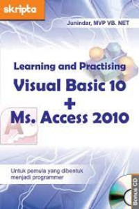 Image of Learning and Practising. Visual Basic 10 + Ms. Access 2010