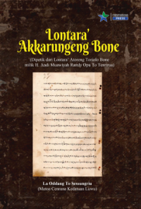 Image of Lontara' Akkarungeng Bone
