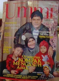 Image of Majalah Wanita Ummi. Orangtua Kompak Mengasuh Anak