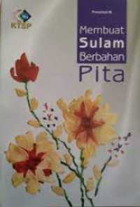 Image of Membuat Sulam Berbahan Pita