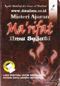 Image of Misteri Ajaran Ma'rifat [Ilmu Sejati]