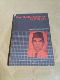Image of Prof. H. Muhammad Yamin S.H.