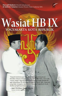 Image of Wasiat HB IX : Yogyakarta kota republik